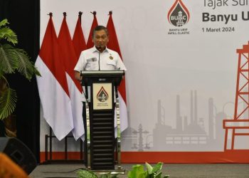 Menteri ESDM Resmikan Tajak Sumur Infill dan Clastic Banyu Urip