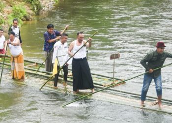 Bupati Sarolangun Hurmin Sebut Lomba Berakit Buluh Jadi Daya Tarik Wisatawan